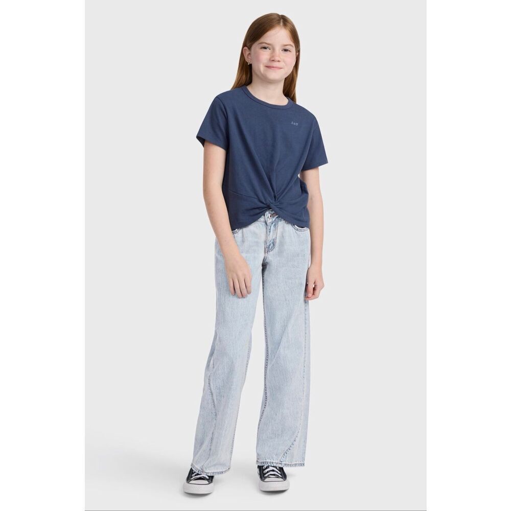 Abercrombie Kids Seamed Baggy Jeans-NWT